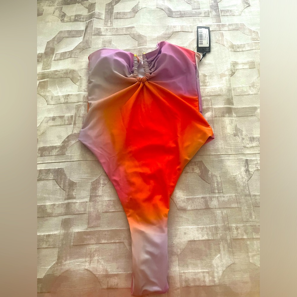 New Pretty Little Things Strapless Thong Swimsuit. Size 2
